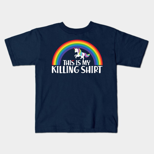 This Is My Killing Shirt Kids T-Shirt by tdilport